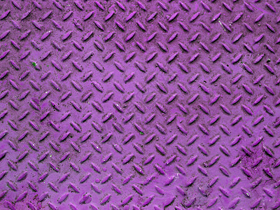 钻石钢床单灰色金属工业紫色材料背景图片