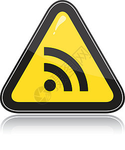 黄色三角其他警告信号牌红色黑色监视技术法律危险插图警报标签安全背景图片