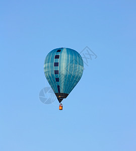 空气气球航班红色乐趣游乐热气自由蓝色飞行骑术缆车图片
