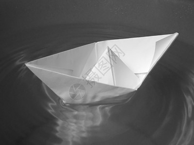 纸船玩具导航茶壶游戏海洋风暴蓝色背景图片