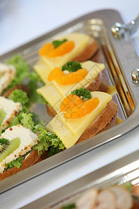 各种开胃菜小吃零食派对菜单装饰招待会健康饮食午餐季节黄油图片