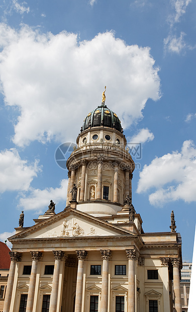 柏林宪兵广场的教堂 柏林宗教假期城市大厅建筑音乐会景观民众纪念碑音乐厅图片