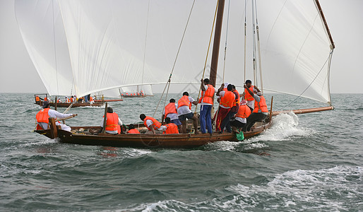 赛跑三角独游海湾赛车遗产日落薄雾运动传统半岛帆船文化图片