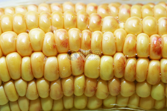 湿玉米杂货店食物粮食水滴营养蔬菜收成小吃烹饪宏观图片