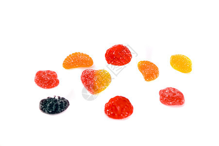 甜甜糖果 多彩果冻糖果橙子食物味道水果红色小吃图片