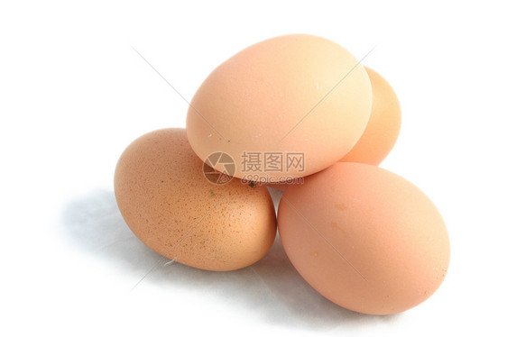 四鸡蛋食物烹饪营养饮食生活食谱早餐棕色白色黄色图片