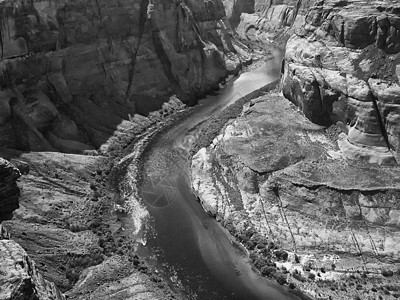 马蹄本德 亚利桑那州马蹄铁远景娱乐岩石金属反射石头砂岩太阳峡谷图片