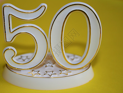 第50个符号数字红色生日金子白色纪念日活动周年图片