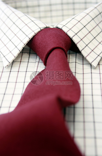 衬衫和铁条纹衣服检查羊毛棉布男装男性领带图片