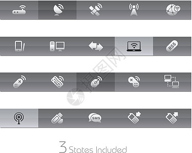 无线和通信图标///经典律师协会系列图片
