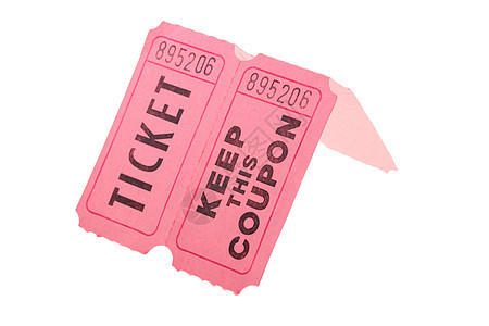 票票和优惠券抽奖标签入口录取数字戏剧粉色图片