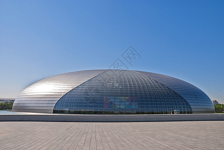 北京国家剧院建筑物城市反射艺术歌剧大厦风景地标国王建筑图片