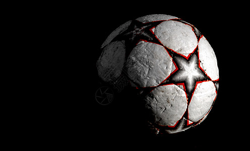 足球球娱乐竞赛休闲圆形黑色活动运动游戏星星阴影图片