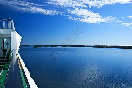 瑞典群岛悬崖海岸爬坡码头乐趣地平线岩石天空海岸线风景图片