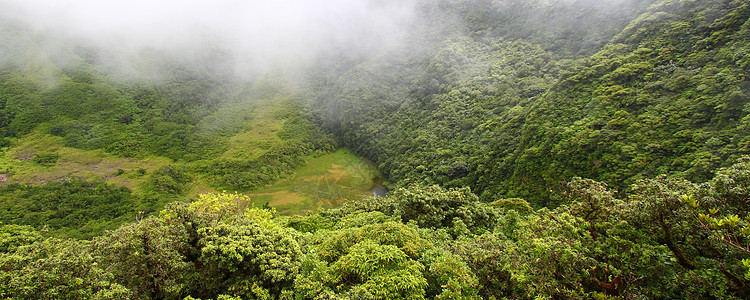 Crater  圣基茨天堂热带陨石休眠海拔杂草背风植被火山爬坡图片