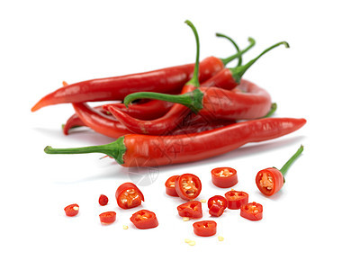 红辣椒宏观美食辣椒烹饪食物香料蔬菜厨房胡椒香肠图片