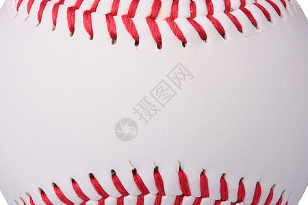 垒球白色细绳圆形运动存货红色游戏皮革缝纫图片