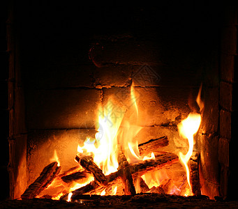 居住地点石工小屋怀旧乐趣火箱火坑房子烟囱壁炉加热图片