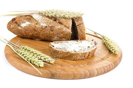 面包谷物植物棕色种子粮食早餐午餐稻草面粉生长图片