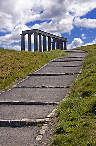 苏格兰国家纪念地城市历史旅行雕像纪念碑天空风景观光旅游小路图片