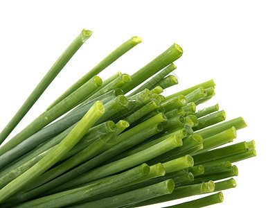 新鲜食物白色绿色草本植物芳香背景图片