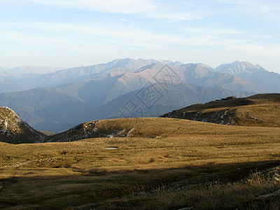 山山脉文件旅游岩石旅行风景草甸山脊路线全景斜坡图片
