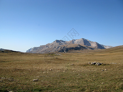 山山脉天空路线冰川风景文件斜坡草甸岩石解脱全景图片