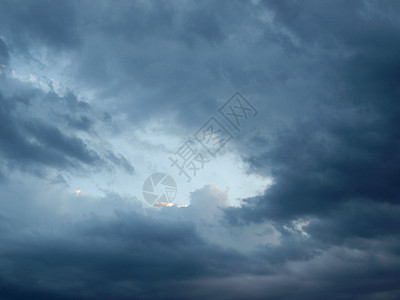 暴风天气天空图片