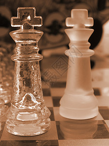 玻璃象棋游戏思维刻板战略消遣国际象棋对角线主教竞赛骑士水晶图片