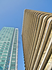 现代摩天大楼蓝色故事多层商业窗户企业办公室公司金子市中心图片