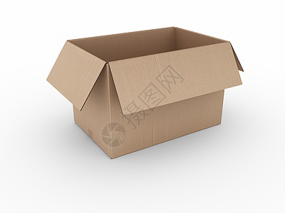 打开卡框框卡片包装计算机纸盒盒子运输贮存货运棕色白色图片