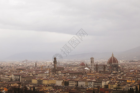 Florence 城市景色遗产传奇全景建筑背景图片