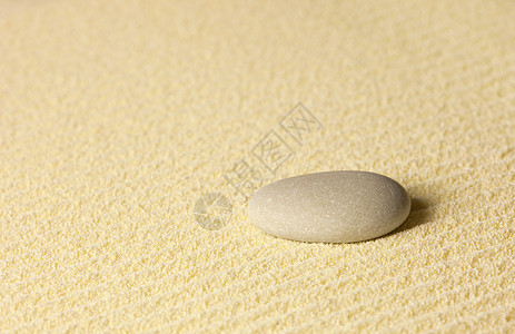 日本石园元素 - 石头在沙上图片