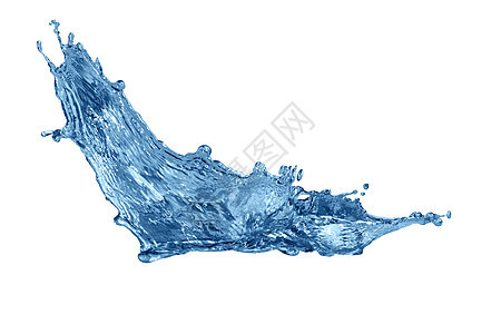 溢水蓝色液体口渴自然饮食饮料设计气泡元素图片