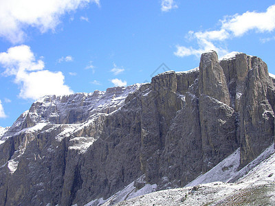 山远足蝶鞍草地岩石晴天团体高山假期全景山脉图片