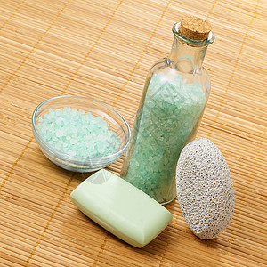 斯帕场景瓶子化妆品福利治疗美丽卫生保健护理洗澡石头图片