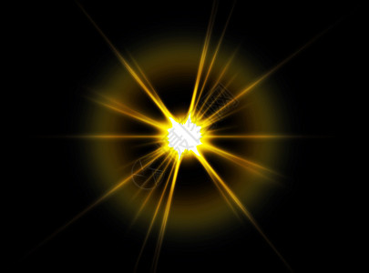 阳光插图闪电行星宇宙天空星星黄色黑色太阳墙纸背景图片