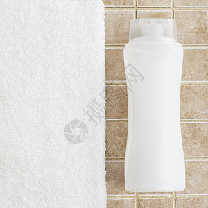Spa 显示宏观卫生洗发水美丽放松地面肥皂洗剂瓶子保健图片