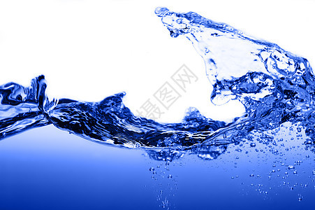 蓝水反白波纹漩涡蓝色海浪自然宏观洗澡水滴环境流动图片
