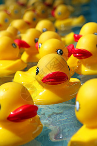 张鸭子摘要橡胶嵌套玩具黄色小鸭子橡皮浴缸儿童鸭子泳池漂浮背景