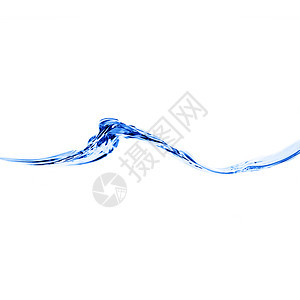 蓝波波纹宏观蓝色卫生海浪液体活力飞溅气泡运动图片