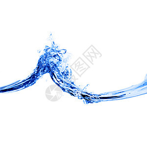 蓝波波纹海浪卫生气泡运动飞溅液体活力宏观流动图片