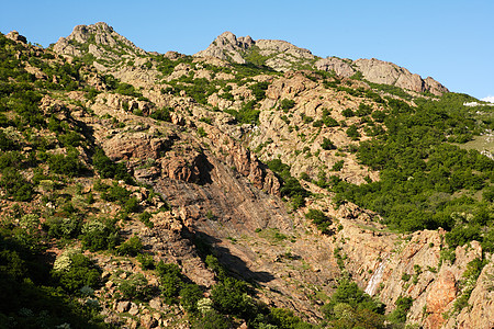 卡兰迪拉山的岩石图片