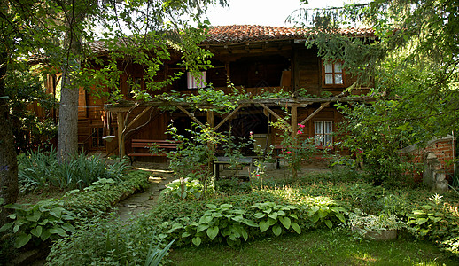 Medven村旧木屋图片