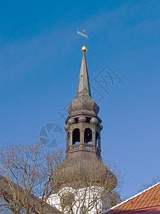 建筑结构细节 古城的风潮城堡蓝色城市教会文化场景建筑学首都国家旅行图片