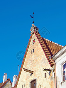 建筑结构细节 古城的风潮历史建筑学蓝色教会旅游场景城市旅行国家城堡图片