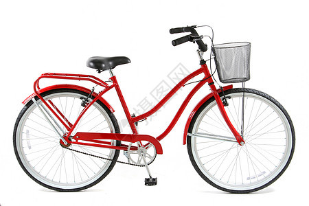 红色自行车车辆运动运输踏板车轮图片