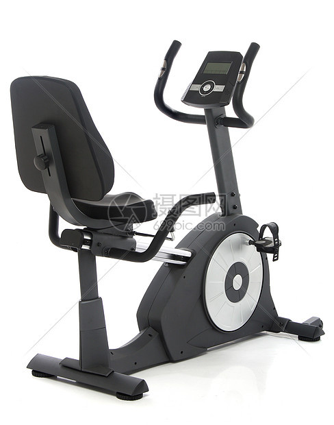固定式自行车 健身机有氧运动健身房肌肉锻炼机器运动踏板家庭教练培训师图片