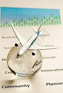 环球飞行插图天空外国护照客机世界飞机海关地球圆形背景图片
