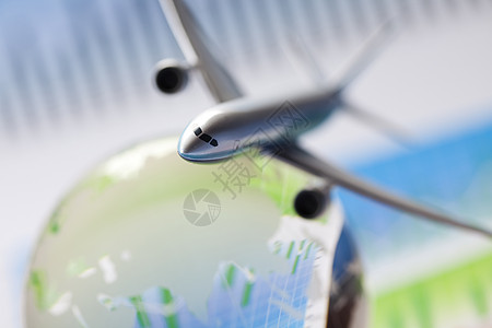 金融和世界航空飞机全球天空商业圆形行星技术地球移民国际乘客背景图片